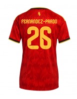 Belgia Matias Fernandez-Pardo #26 Kotipaita Naisten MM-kisat 2026 Lyhythihainen
